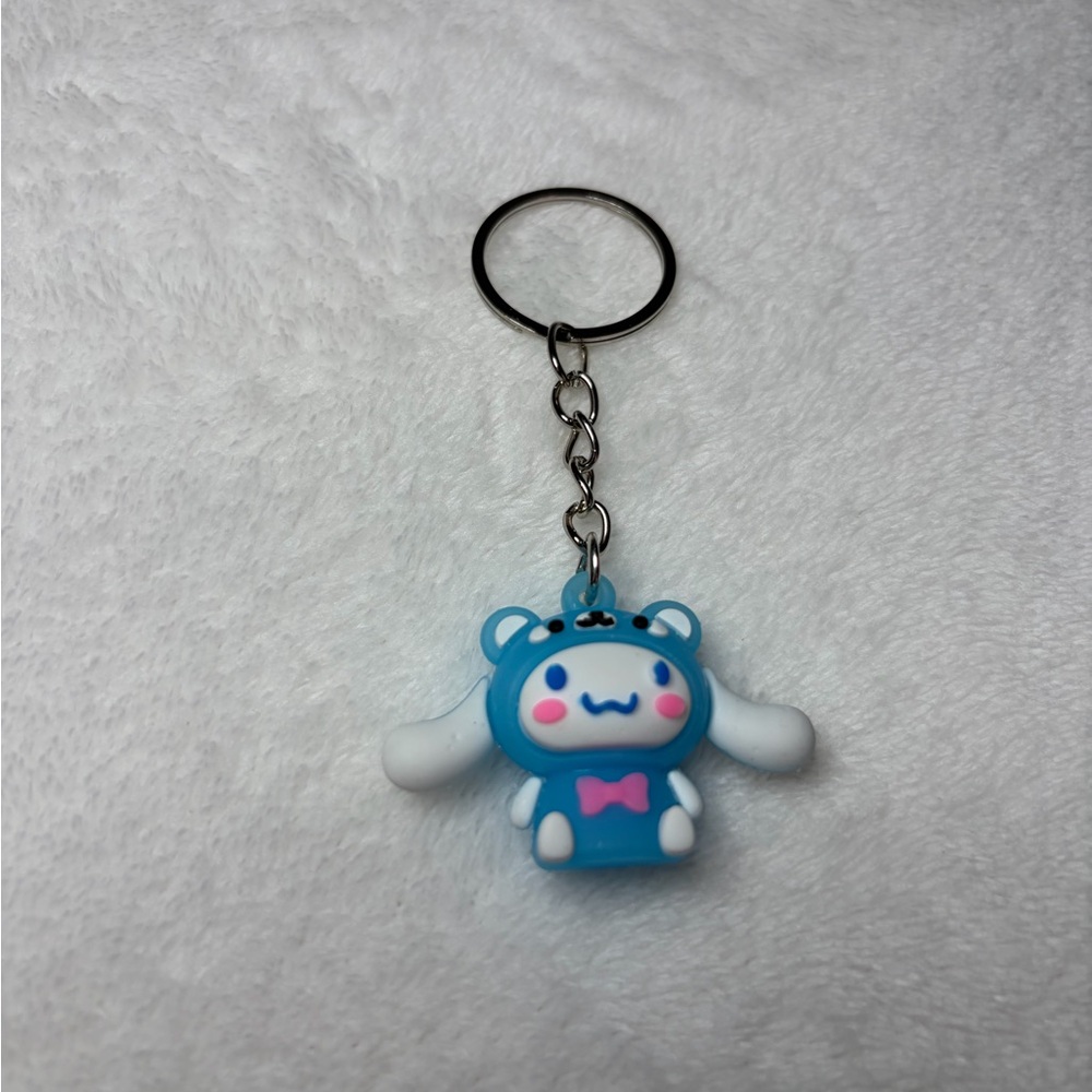 Cute Kawaii Blue Bear Bunny Keychain Bag Charm 🩵 5 for $25 Bundle Deal